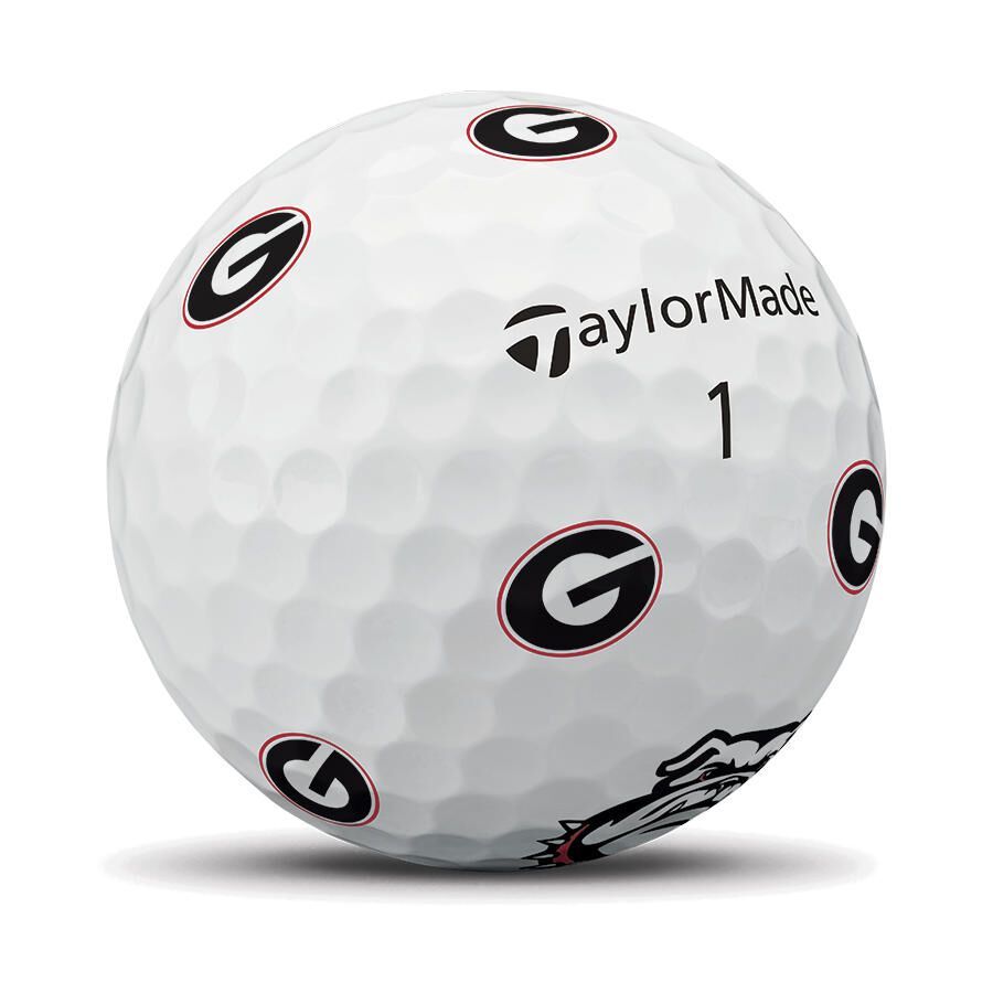 TaylorMade Georgia Bulldogs TP5 pix Golf Balls