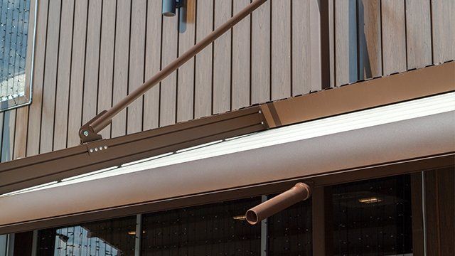 Exterior Shades &  Awnings — Mansfield, TX — A+ Blinds