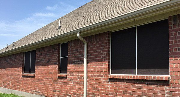 New Solar Screen Window — Mansfield, TX — A+ Blinds