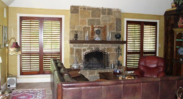 Brown Shutters — Mansfield, TX — A+ Blinds