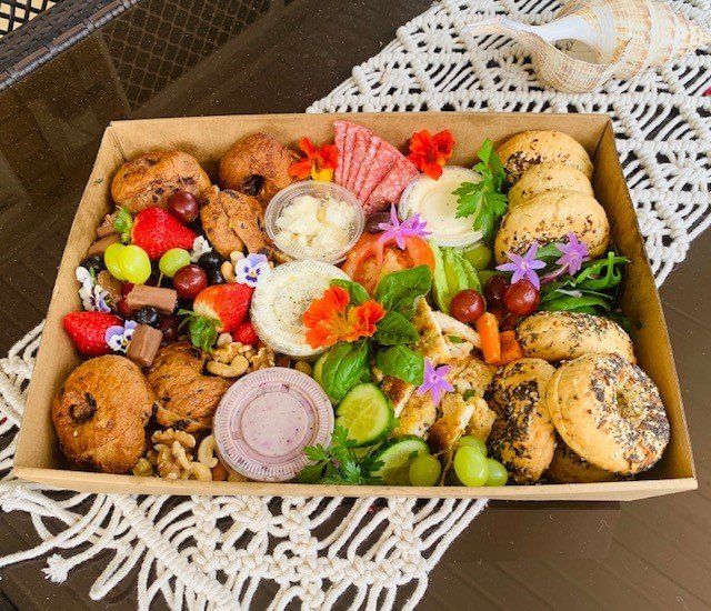 Bagel Platter for Event - Beauty Therapy Gold Coast QLD