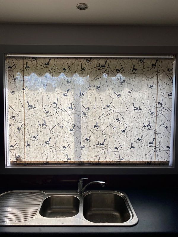 Window with Roller Blinds Adorning Interior - Luxaflex Blinds In Ballarat