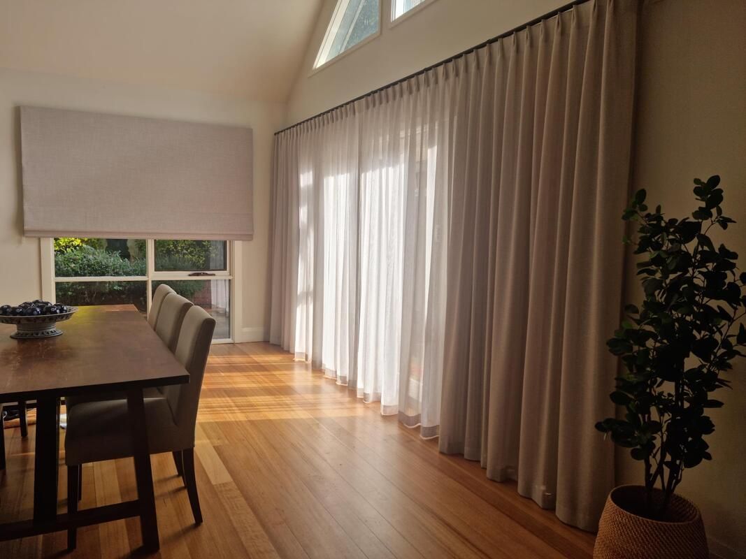Sheer Curtains - Luxaflex Curtains In Ballarat