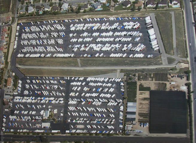 View Above The Storage — Upland, CA — Drydock Depot RV & Boat