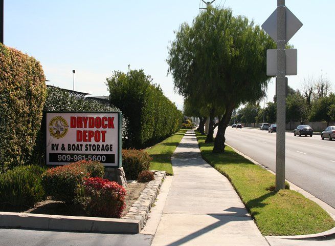 Storage Sign — Upland, CA — Drydock Depot RV & Boat