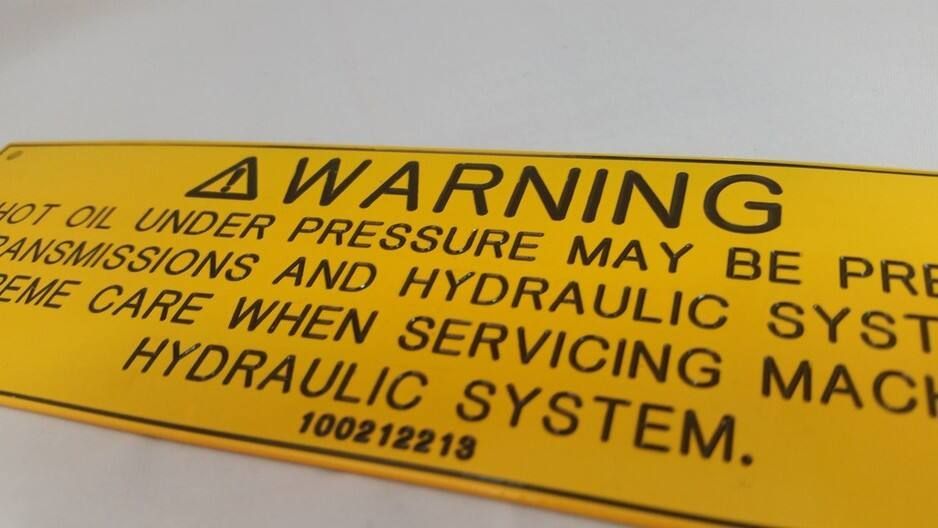 A Sign That Says Warning Great Service High Quality and Best Prices — Total Engraving In Sandgate, NSW