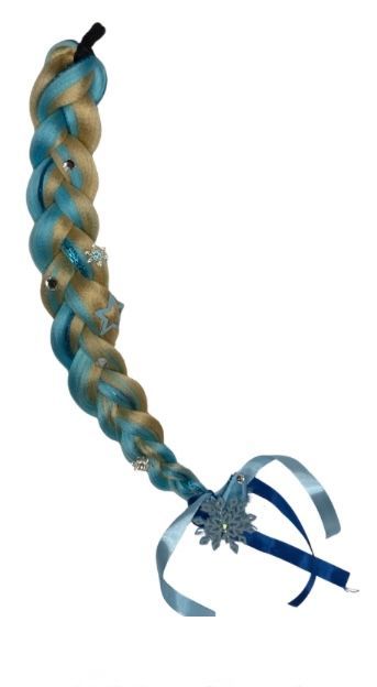 Blonde Small Clip-On Braid ~Handmade