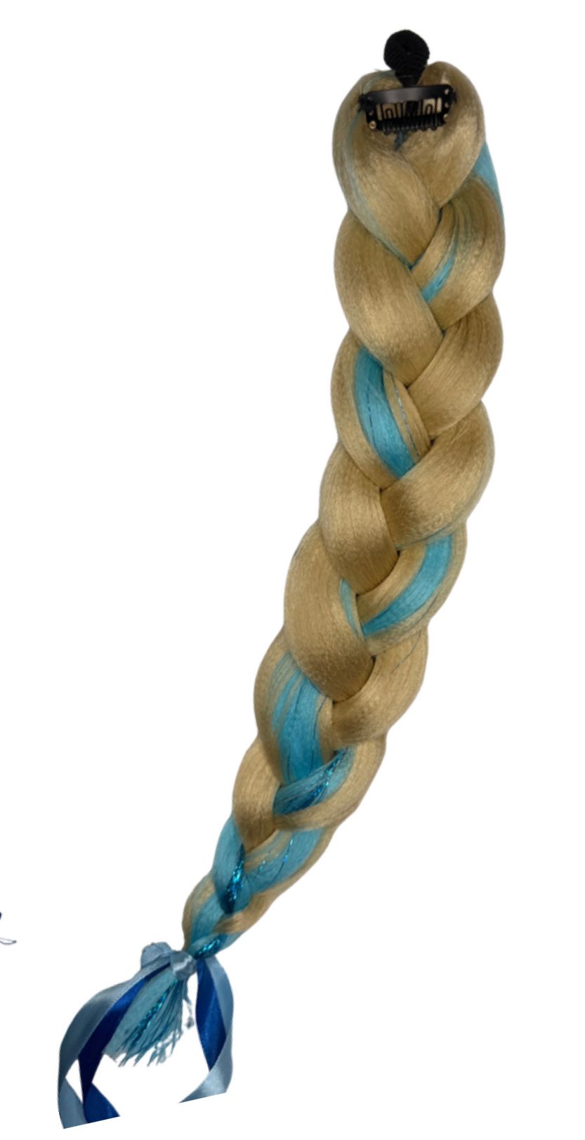 Blonde Small Clip-On Braid ~Handmade
