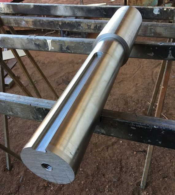 Machined Metal Rod — Greville Fabrication in Darwin, NT