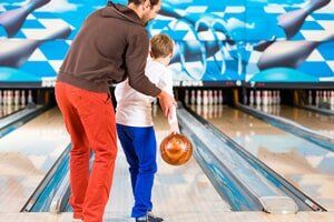 Boy Learning Bowling — Bowling Center in Colorado Springs, CO