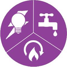 Icon for get help: utilities assistance