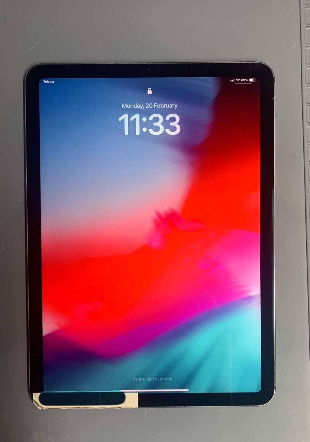 IPad Showing the Lock Screen — DevicePro - Phone & Tablet Specialist In Cannonvale, QLD