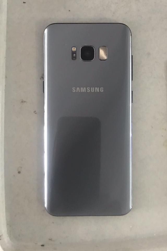 Back of A Gray Samsung Galaxy S8 Smartphone — DevicePro - Phone & Tablet Specialist In Proserpine, QLD