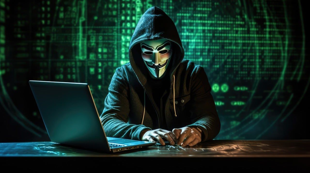 Person Wearing a Guy Fawkes Mask and Hood — DevicePro - Phone & Tablet Specialist In Cannonvale, QLD