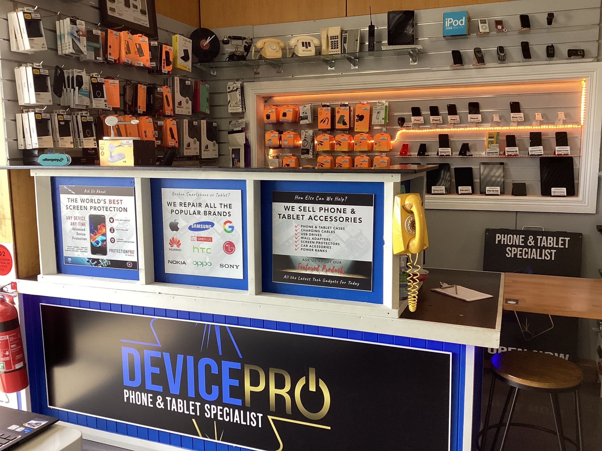 Device Pro Mobile Repair Shop with Phone Accessories — DevicePro - Phone & Tablet Specialist In Proserpine, QLD