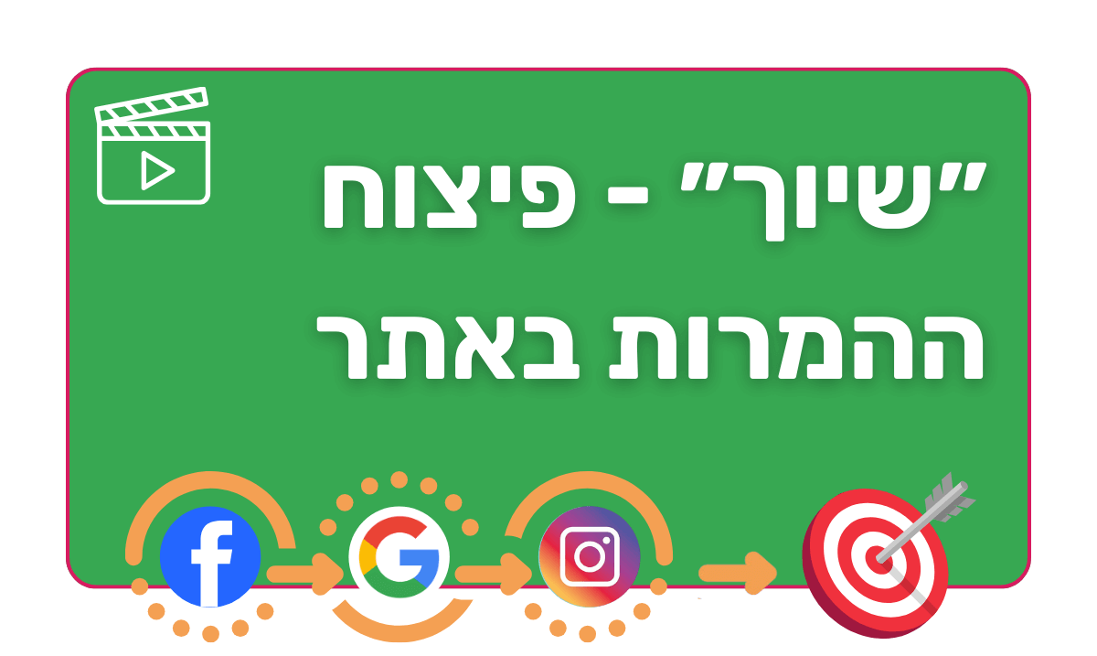 שיוך - Attribution Model פיצוח ההמרות באתר