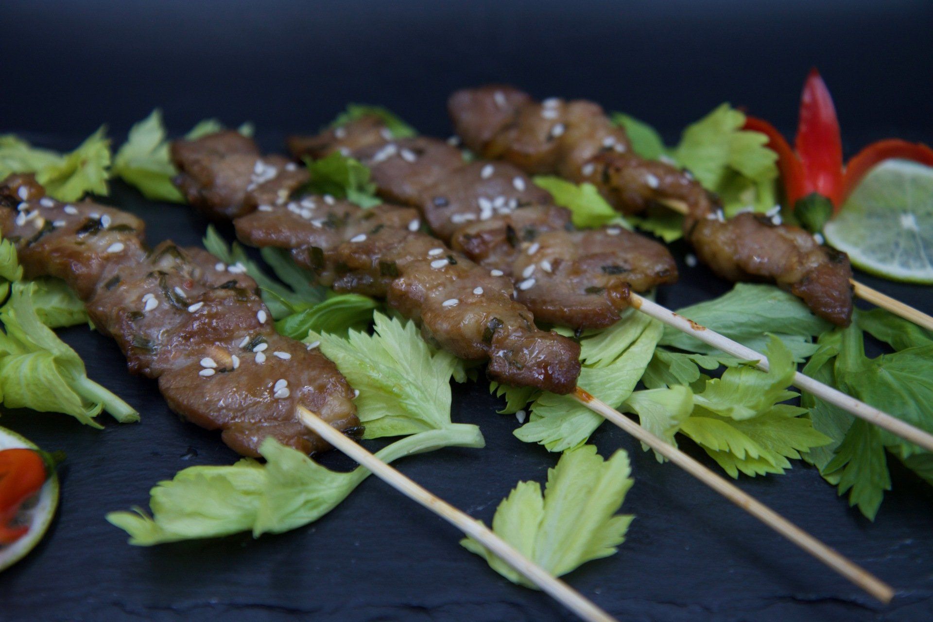 VasThai Spiedini di Maiale