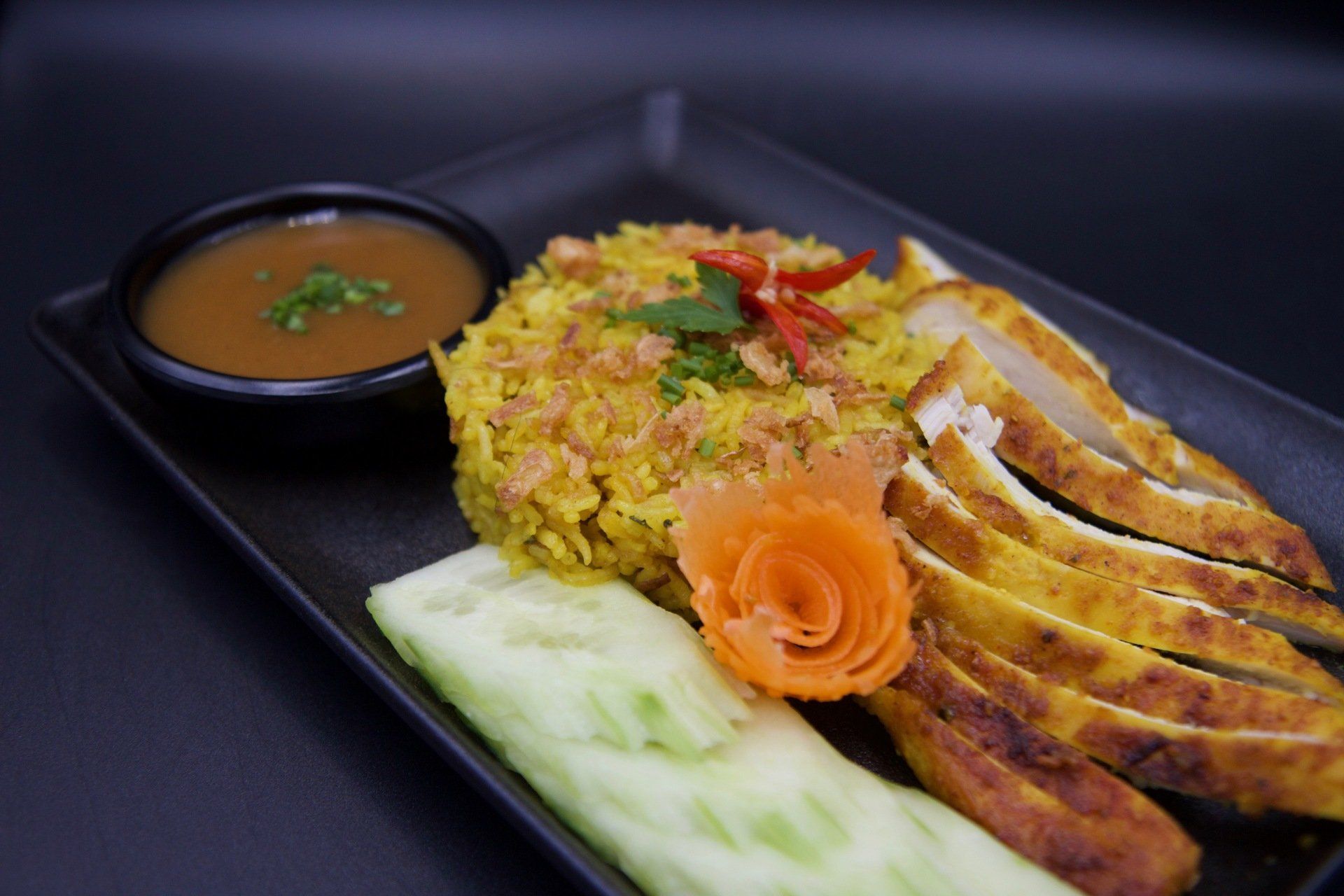 VasThai Khao Mok Kai - Pollo