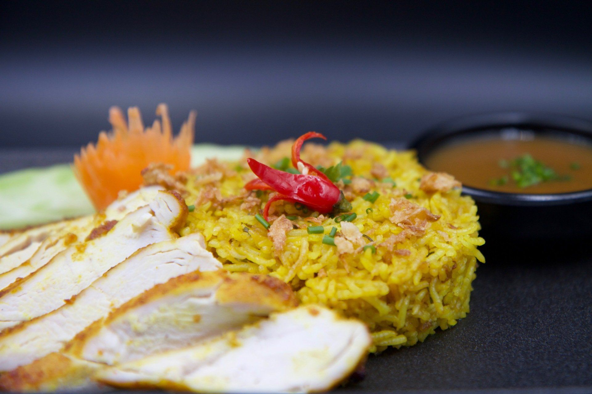 VasThai Khao Mok Kai - Pollo