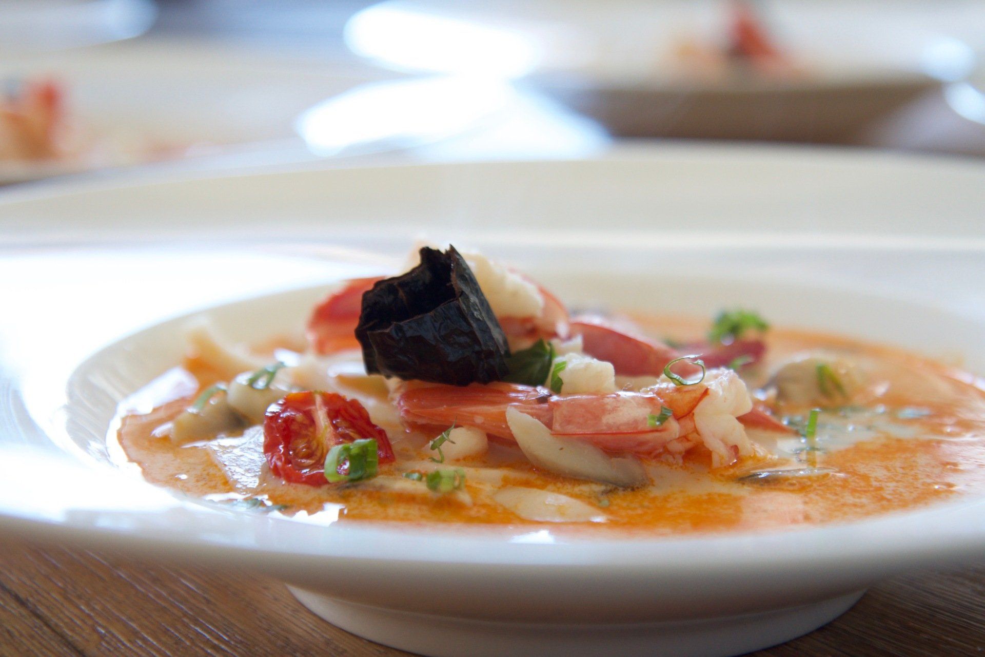 VasThai Tom Yam zuppa con Gamberi