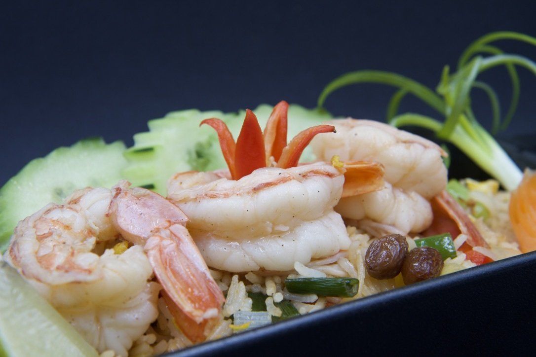 VasThai Khao Pad Sapparod - Gamberi