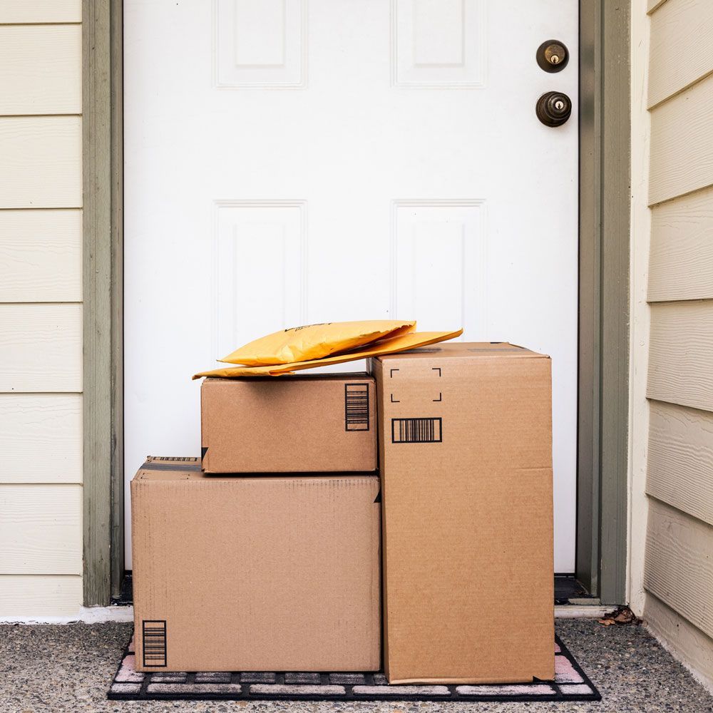 Packages in Front of The Door — Ohio — Relay Express