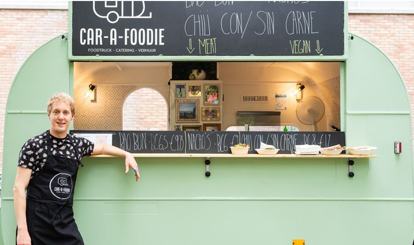 Car-A-Foodie Foodtruck Brugge. 