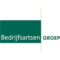 A logo for a company called bedrijfsartsen groep.