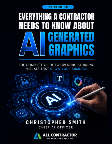 Everything a Contractor Needs to Know About AI Generated Graphics Book Cover