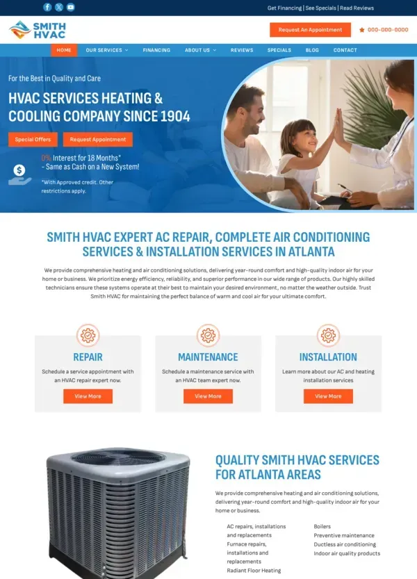 HVAC Websites