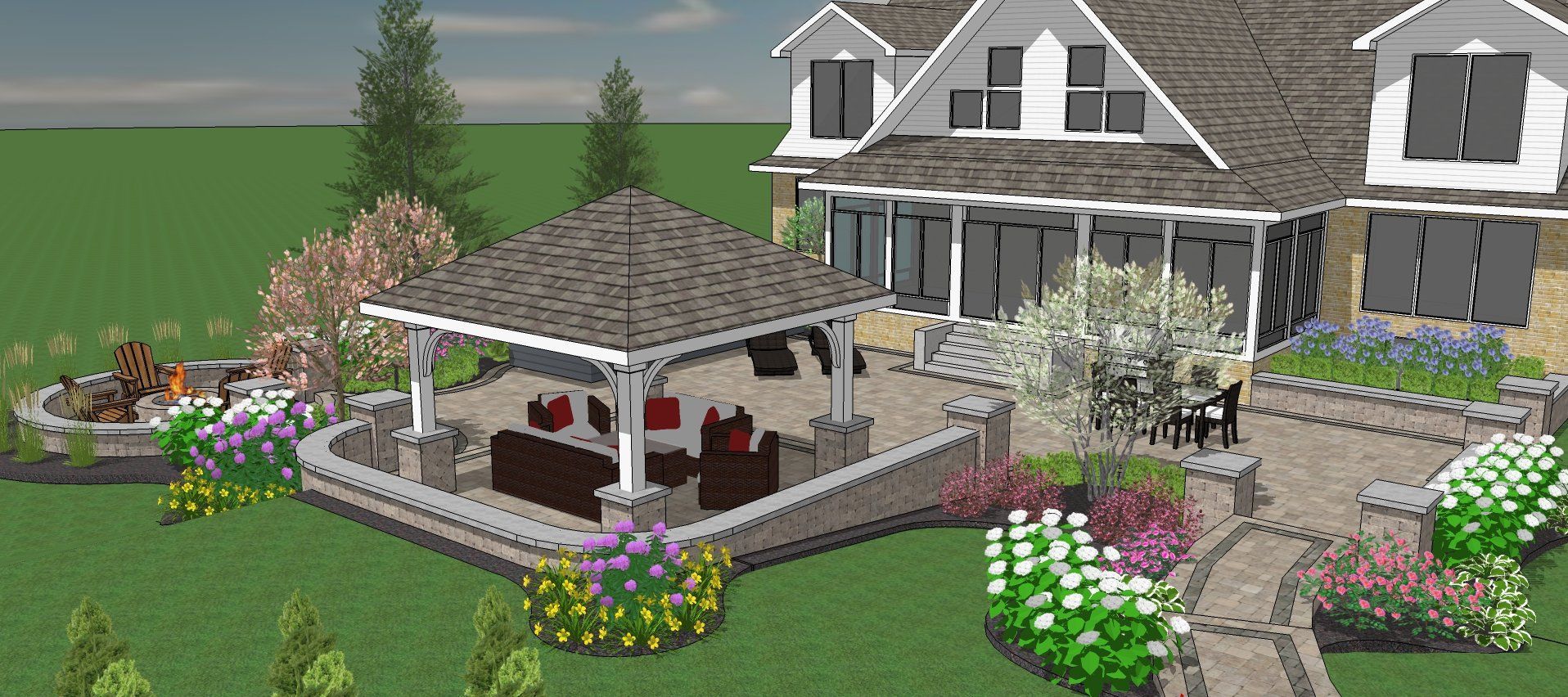 House Illustration — Howell, MI — Cooper's Turf Management