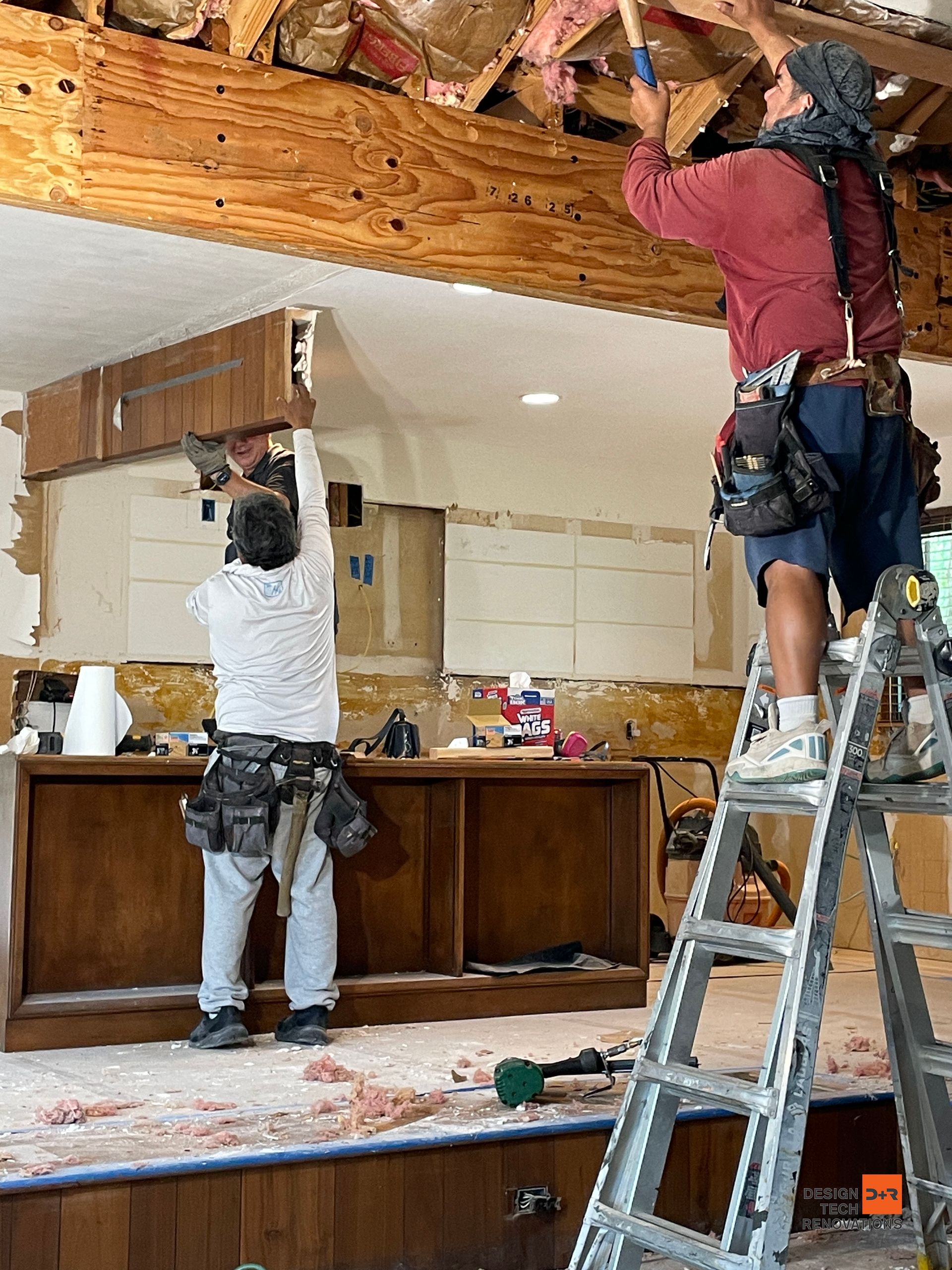 Broken Arrow Whole Home Remodel Structural Beam Replacement