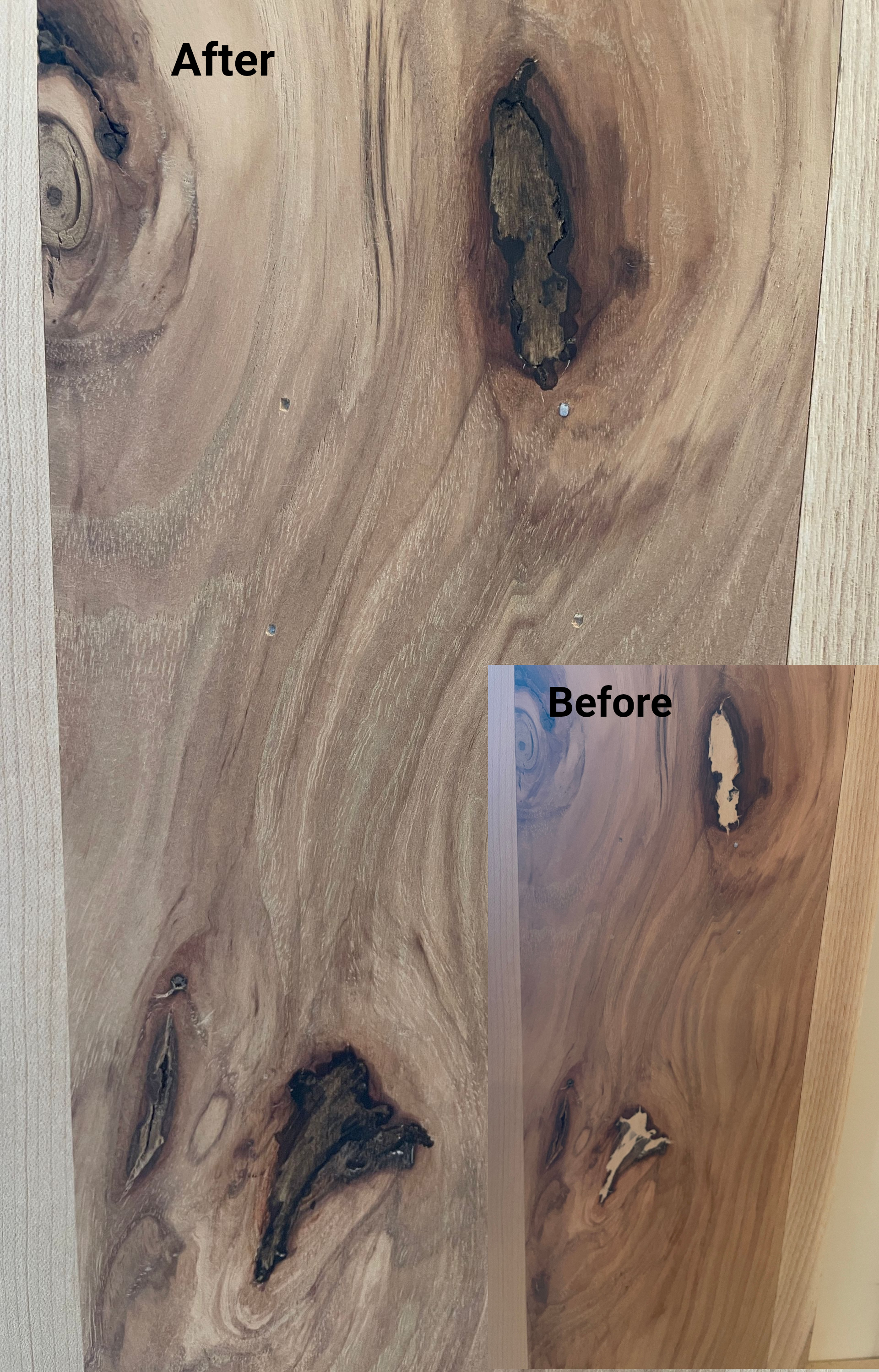 Broken Arrow Kitchen remodel Living room remodel rustic modern hickory cabinets maple beams & shiplap black granite