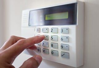Inputting a Code for the Alarm — Security System in Saint Louis, MO
