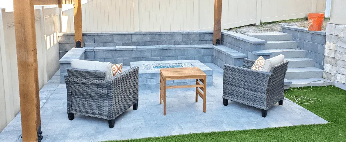 concrete landscaping in northern utah