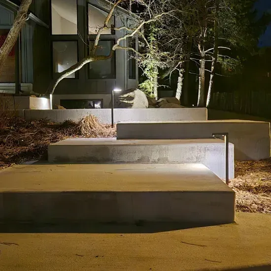 Pathway and garden lighting installation in Ogden UT improving safety and curb appeal for residential landscapes