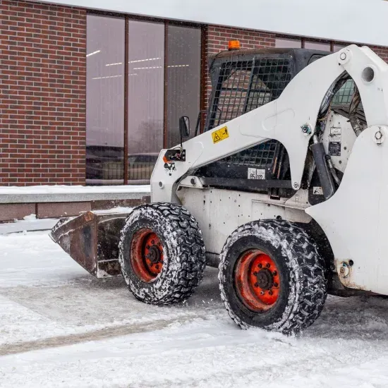 Winter commercial property snow removal in Ogden UT maintaining safe walkways drive lanes and entrances