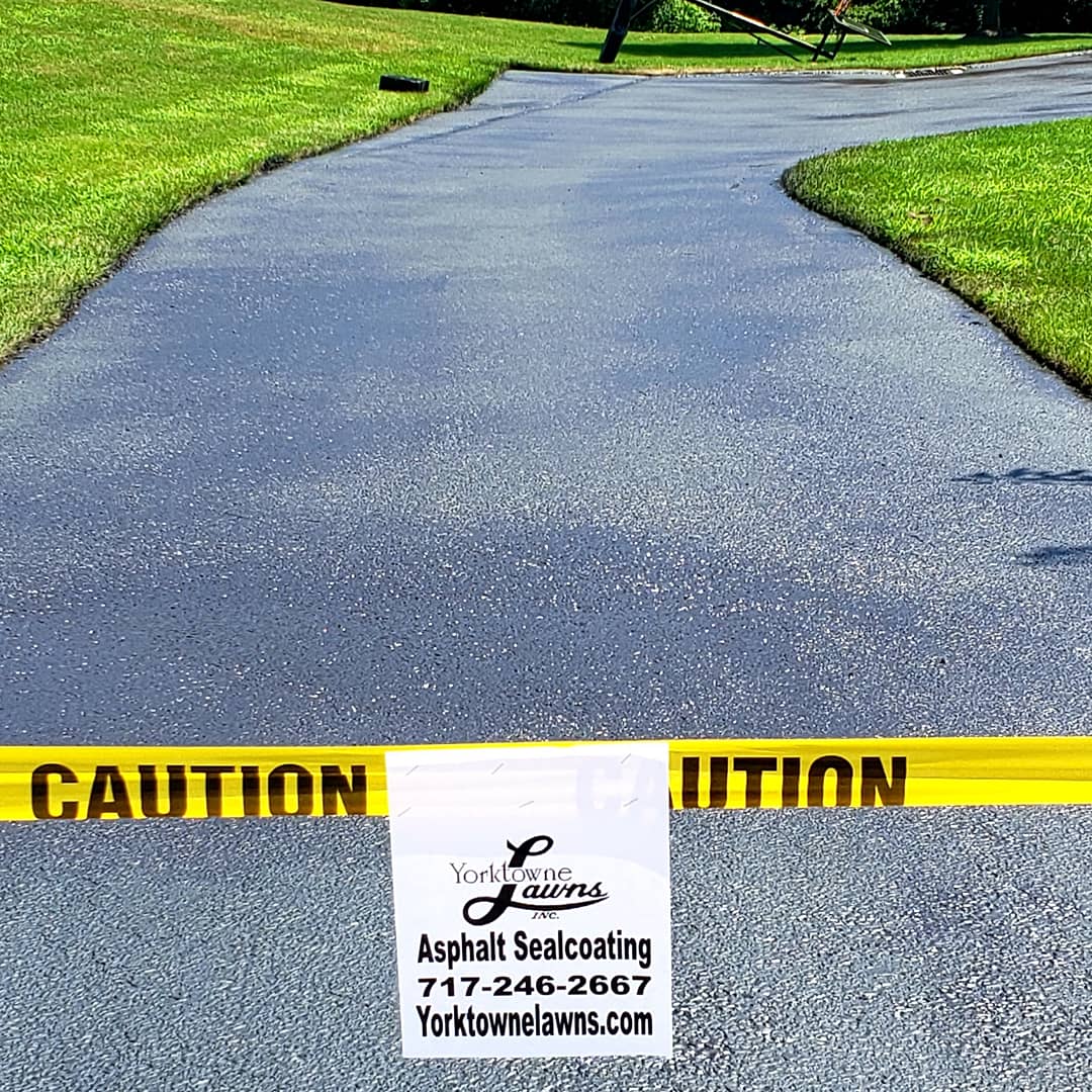 Asphalt Sealcoating — Windsor, PA — Yorktowne Lawns Inc.