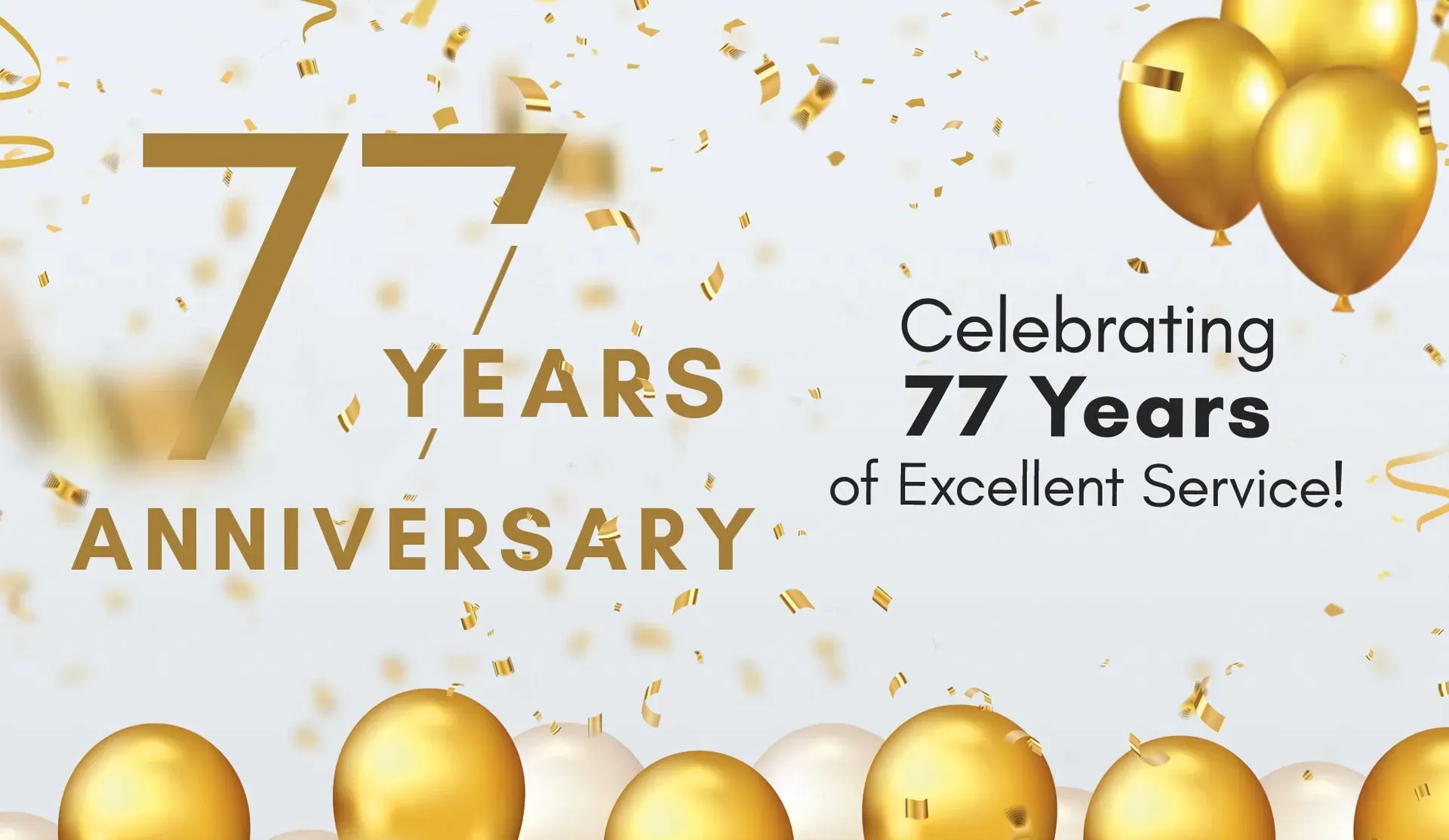 77 Years Anniversary | Port Clinton Auto Repair