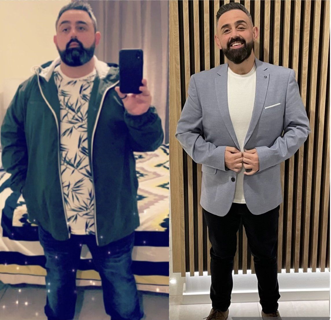 weight loss before and after