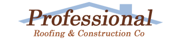 Professional Roofing  Co Logo