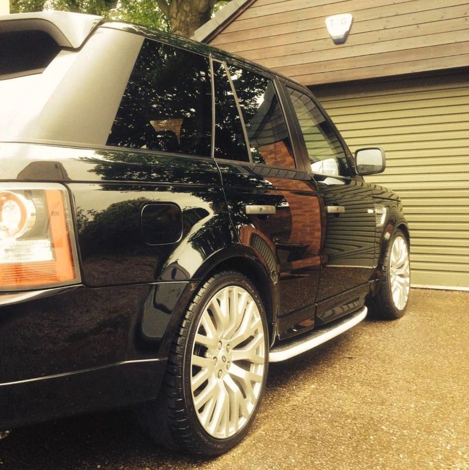 Car valeting in Torquay. Range Rover.