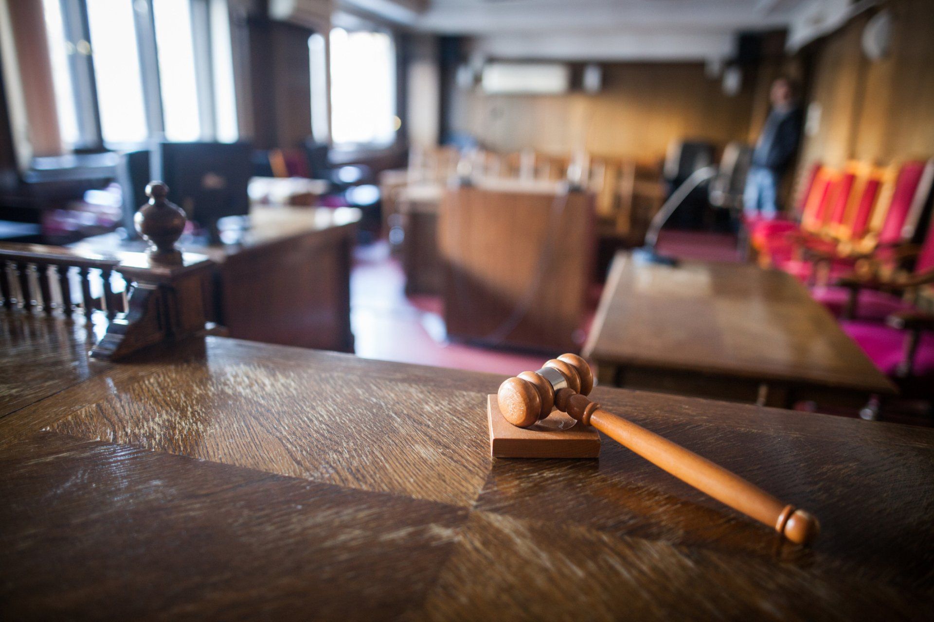 Gavel on a Court Room — Medina County, OH — Laribee & Hertrick, LLP