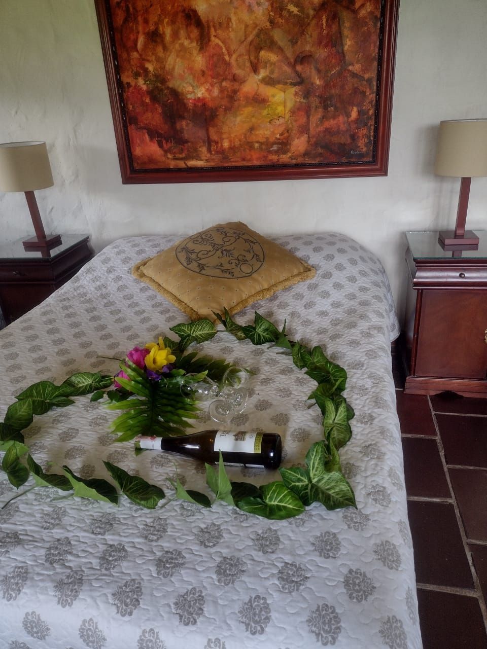 Habitación Hotel campestre Villa Calusa