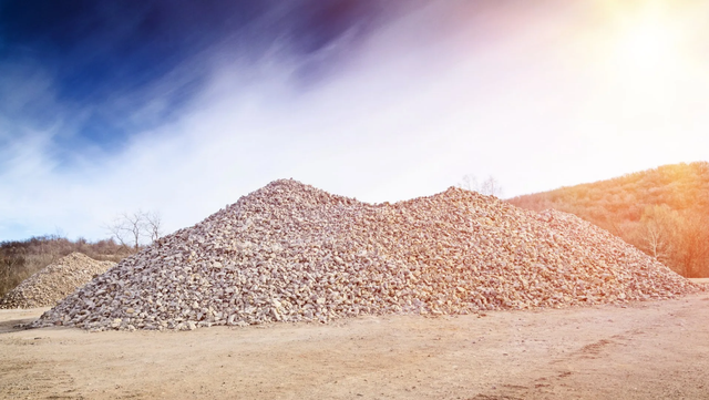 A pile of gravel  — Pecks Mill, WV — Ferrell Excavating Co INC.
