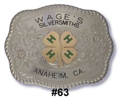 Wage's Custom Belt Buckles and Specials