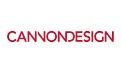 CANNONDESIGN logo in dark red text.