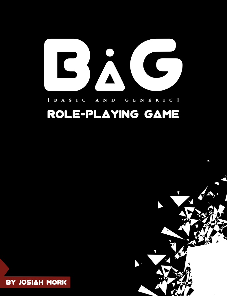 BaG RPG Front Cover