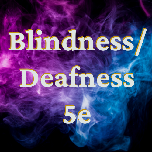 Blindness Deafness 5e DnD Spell