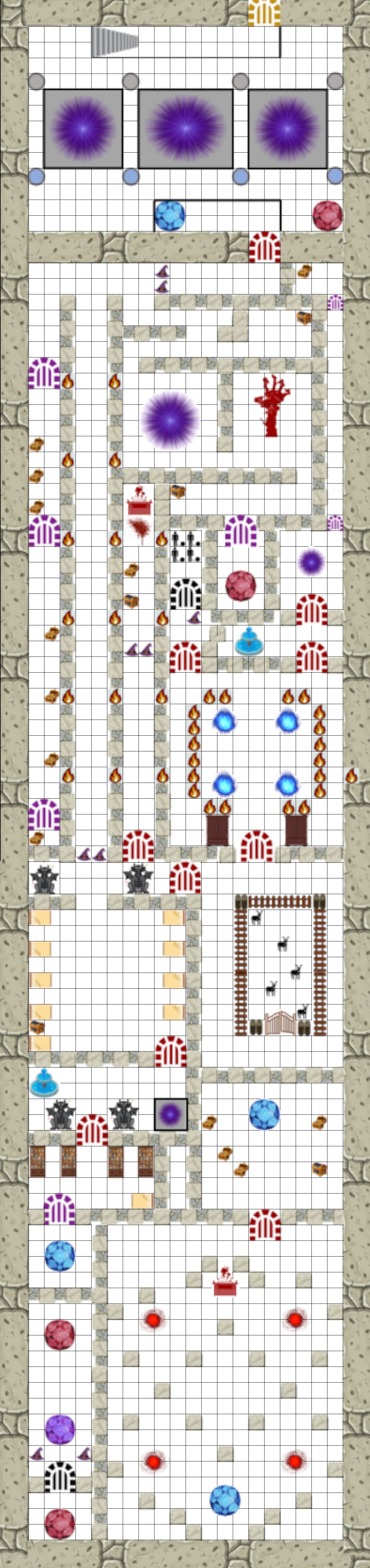 Dungeon A Day Crypt of the Plaguebringers Complete Map